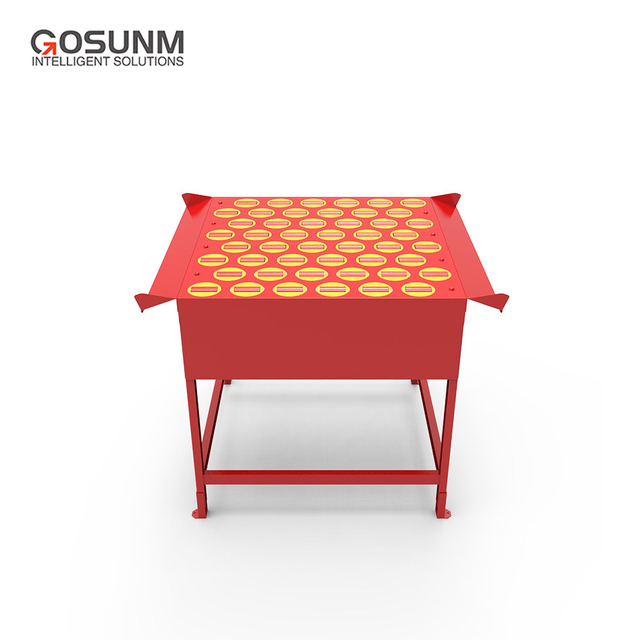 Сортировочный конвейер с поворотным колесом и DWS