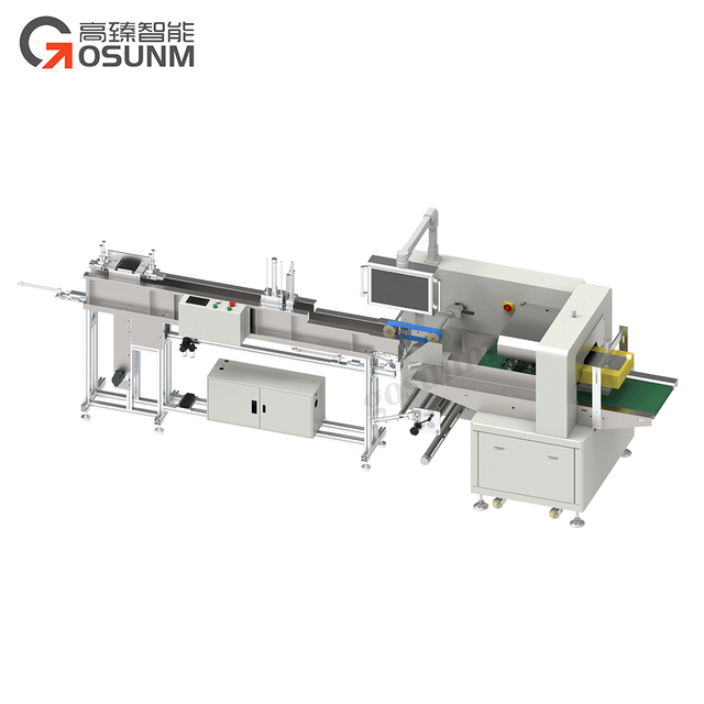 Новая автоматическая машина для упаковки пластиковых подушек (10-50 шт./упак.)