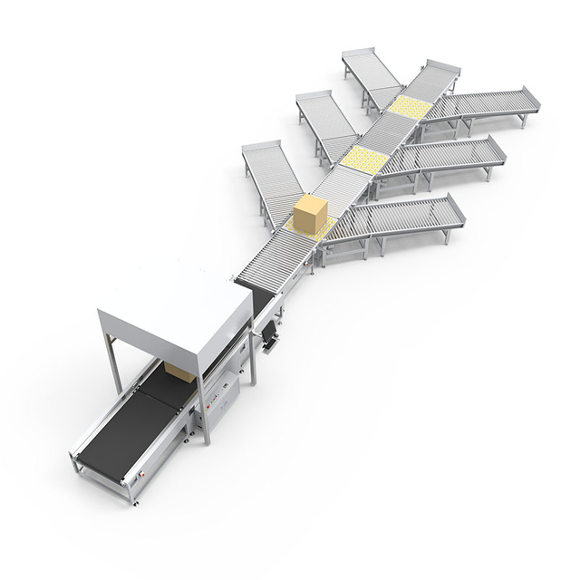 Динамический DWS и 7-створчатый сортировщик |7 портов динамического DWS