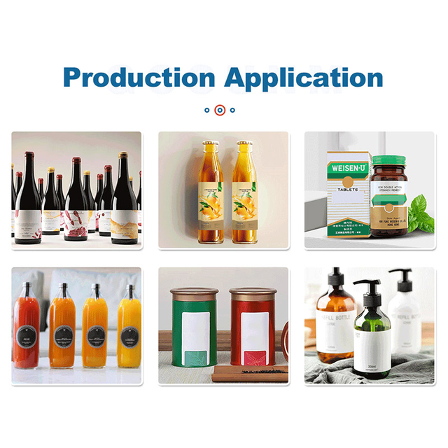 Автоматическая вертикальная этикетировочная машина для круглых бутылок