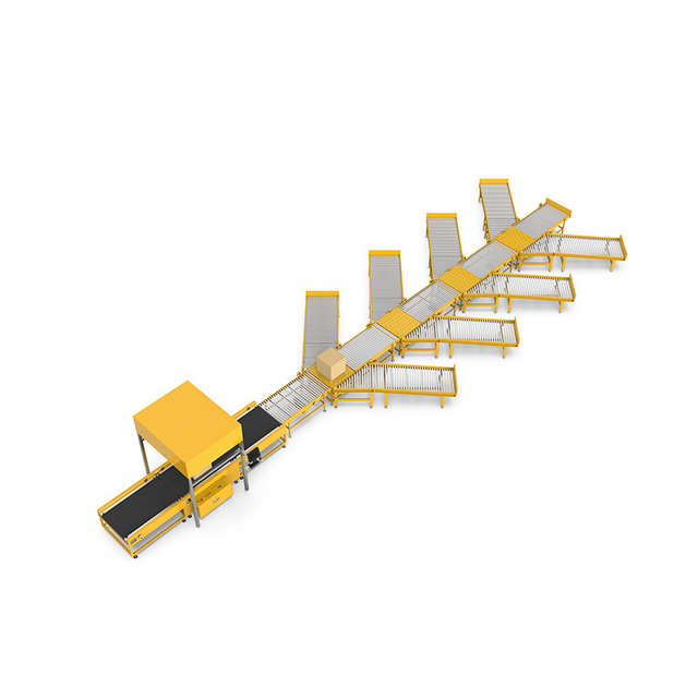 Динамический DWS и 9-створчатый сортировщик |Сортировщик портов на 9 портов с динамическим DWS