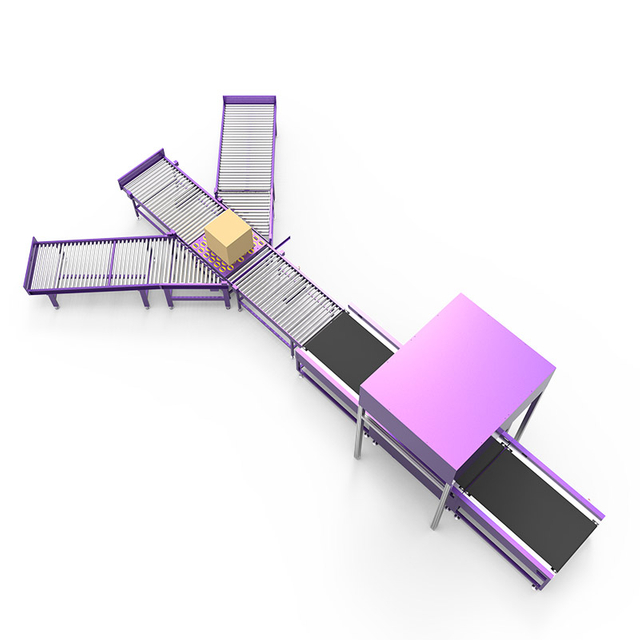 Динамический DWS и трехстворчатый сортировщик |3 порта Динамический DWS