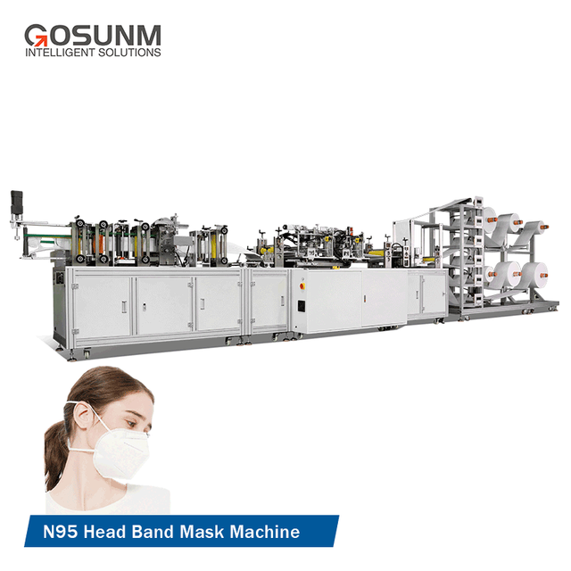 Автоматическая машина для изготовления масок на голову KN95