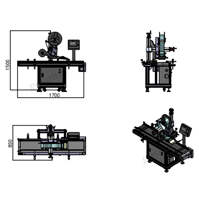 Оптовая Этикетировочная Машина Для Плоских Бутылок
