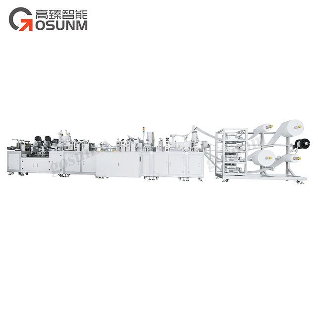 Автоматическая машина для изготовления масок KF94 с прошивкой на голову