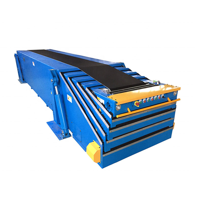 Телескопический ленточный конвейер