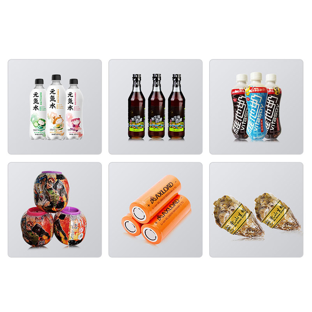 Полностью автоматическая этикетировочная машина для термоусадочной этикетки с электрическим термоусадочным туннелем / аппликатором для защиты от несанкционированного вскрытия